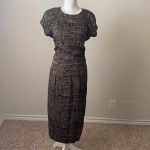 Nicole Miller Vintage Short Sleeve Dress Size 8